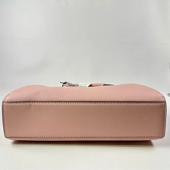 NWT Women’s Michael Kors Small Ruthie Satchel/Tote Pink Leather Handbag - Picture 4 of 7